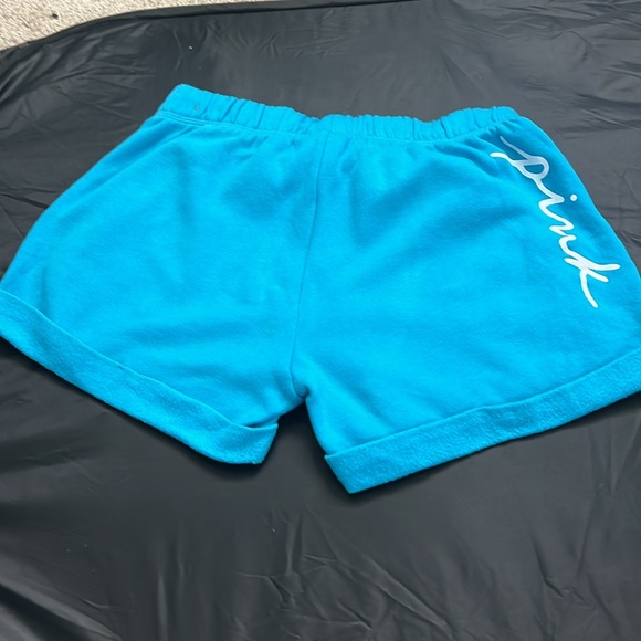 Pink teal blue shorts size small - Picture 3 of 4